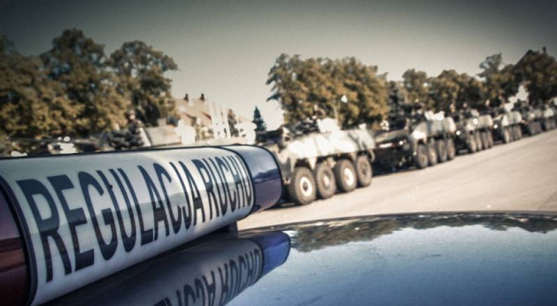 : Uwaga na wzmożony ruch kolumn wojskowych na drogach